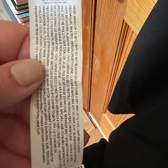 Pernille X Mango Black Wool Mini Dress - Picture 11 of 11